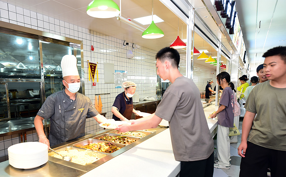 学四川科慧学校,学生食堂